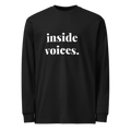 “inside voices”